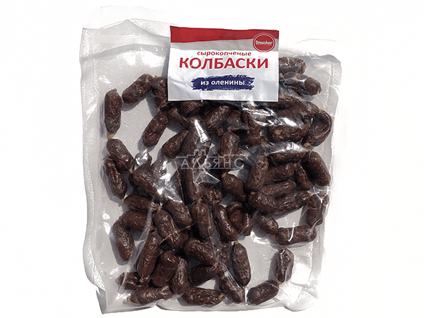 Колбаски сырокопченые "оленина" в Калининграде