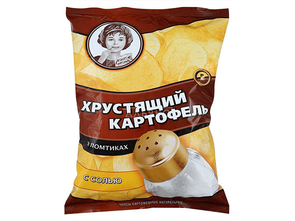 Картофельные чипсы "Девочка" 40 гр. в Калининграде