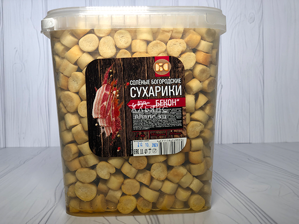 Сухарики с беконом в Калининграде