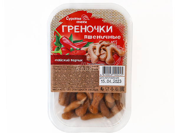 Сурские гренки Тайский перчик (100 гр) в Калининграде