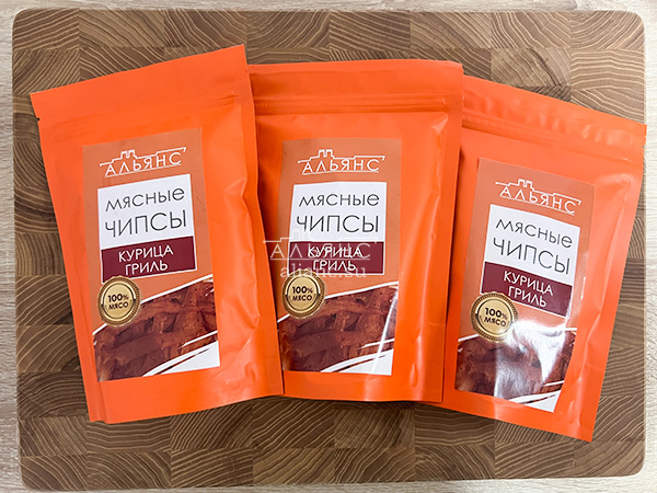 Мясо (АЛЬЯНС) вяленое курица "Гриль" 50 гр. в Калининграде