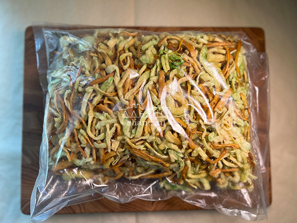 Нитка ЖАРЕНАЯ "Васаби" Oktobersnack 1 кг (сырный продукт) в Калининграде