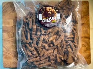 Щечки судака вяленые (500 гр): Соломка Бородинская со вкусом Тайский перец